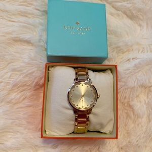 Kate Spade gold tone watch